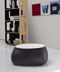 Purchased from space furniture 3 years ago, the pair have burnished copper tops with black frames. Coffee Table With Steel Countertop Padded Fat Fat Lady Fat By B B Italia Luxury Furniture Mr