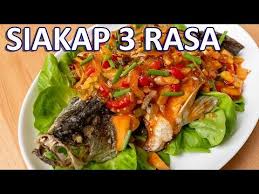 Resepi ikan kerapu masak tiga rasa (sweet spicy sour via www.bidadari.my. Resepi Siakap 3 Rasa Thailand Pawtaste Com