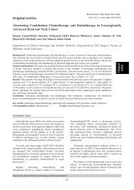 It describes abnormal cells in the lining of the affected area stage iii head and neck cancer describes cancer that either is larger than four centimeters or has spread to a lymph node on the same side of. Pdf Alternating Combination Chemotherapy And Radiotherapy In Locoregionally Advanced Head And Neck Cancer