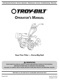 Edger, trimmer and leaf blower parts. Troy Bilt Horse Tiller Operation Manual Pdf Download Manualslib
