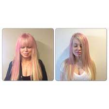 Sick Of Your Bangs Get Rid Of Them With Great Lengths Extensions Done By Eryn Wall At The Headroom Inc In Paradise I Heart Hair Hair Styles Hair Lengths