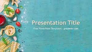 Free Italian Food Powerpoint Template Prezentr Ppt Templates