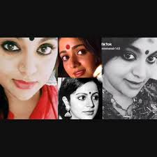 Actress sangeetha dob 1978 october 21 parent‎ ‎madhavan nair & padma husband singer krish daughter shiviya tamil Veena Nair Looks Like Kavya Madhavan And Srividya Fans Go Gaga Over Her Tiktok Videos