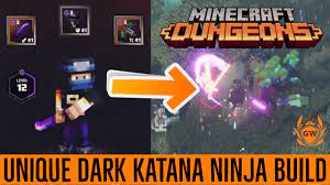 Armor minecraft dungeons dark katana. Minecraft Dungeons Dark Katana Build Minecraft Dungeons Build Youtube