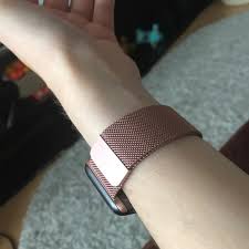 Shop with afterpay on eligible items. Milanese Loop Apple Watch Bands Rose Gold Smartawatches
