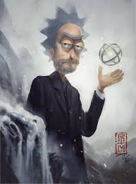 Rick S Dyson Sphere By Acidrain4 Rick And Morty Poster Rick And Morty Morty