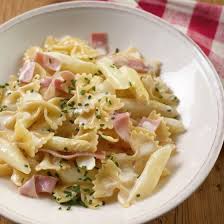 Spargelnudeln Mit Schinken Sahne Sauce Rezept Schinken Sahne Sauce Rezepte Spargel Nudeln