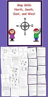 A Second Grade Introduction Lesson Plan For Map Skills Using North East South And West This Could Be Used Fo Map Skills Map Skills Worksheets Teaching Maps