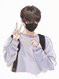 紺 on twitter jungkook fanart cute anime guys handsome anime