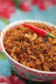 Cara membuat sambal dabu dabu seger banget bahan: Hei Bee Hiam Sambal Udang Kering Masakan Indonesia Masakan Makanan