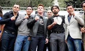 Boxing superstar canelo alvarez said he had to negotiate by telephone the release of one of his brothers, who had been kidnapped in mexico, in the days before his 2018 fight against rocky fielding in new york. Canelo Alvarez Alfredo Angulo Coming To A Theater Near You The Ring