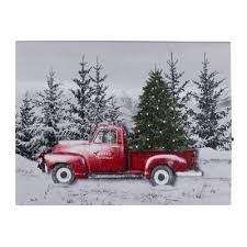We did not find results for: Northlight 8 Lighted Christmas Tree In A Red Truck Tabletop Canvas Art Target