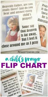 Flip Chart A Childs Prayer