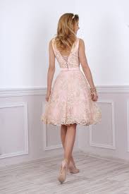 Die | schwangerschaft hochzeitskleid standesamt. Kleid Fur Standesamtliche Trauung In Rosa Gold Kleiderfreuden