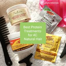 I'm trying to find a good weekly moisturizing hair mask and a daily leave in conditioner (with heat protection would be a huge bonus) that doesn't include these two ingredients. Best Protein Treatments For 4c Natural Hair Naturally Krista Natural Hair And Health Blogger