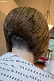 8 Nape Shave Haircut Girl Short Hair Shaved Nape Stacked Bob Haircut