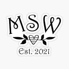 Your letter l love stock images are ready. Msw Stickers Redbubble