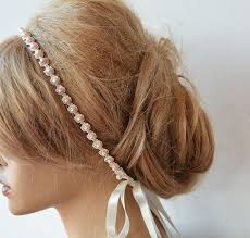 Pearl Lace Headband Wedding Lace Bridal Head Piece For Etsy Pearl Bridal Headband Shoulder Necklace Pearl Jewelry Wedding