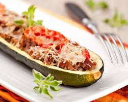 Courgettes Farcies A La Viande Hachee Recette Courgettes Farcies Recette Courgette Farcie Viande Hachee
