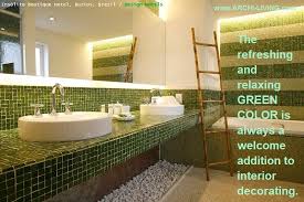 Dare to combine different colors and materials, give the bathroom the same attention you have dedicated to decorating the bathroom and you will an excellent color palette to give life to an old bathroom with white sanitary ware. Interior Designer S Ideas Think Green Archi Living Com