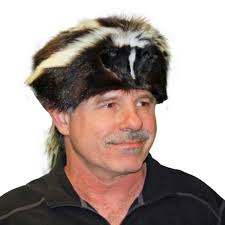 Glacier Wear Skunk Fur Davy Crockett Hat- Hts1785