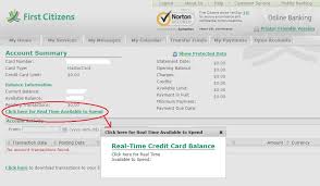 Only cardholders living in one of the 19 states served by first citizens bank may apply. First Citizens On Twitter View Your Credit Card Balance Real Time All Payments Withdrawals And Purchases Are Now Available Via Online Banking Easybanking Https T Co V0bvc7y79t