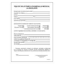 Solicitare de identificare pentru organele abilitate în cazul pacienţilor inconştienţi, fără acte, familie sau aparţinători. Fisa De Solicitare A Examenului Medical Emag Ro