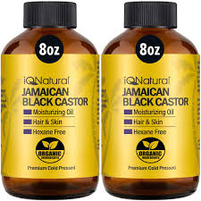 For a quick and simple hair mask recipe, try mixing one tablespoon melted coconut oil, one tablespoon castor oil, and 10 drops rosemary essential oil. Jamaican Black Castor Oil Usda Certified Organic For Hair Growth And Skin Conditioning 100 Cold Pressed 8oz Bottle By Iq Natural 2 Pack Kit Buy Online In Bahamas At Bahamas Desertcart Com Productid 95725530