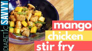 Diabetic friendly stir fry : Diabetic Friendly Mango Chicken Stir Fry With Cauliflower Rice Youtube