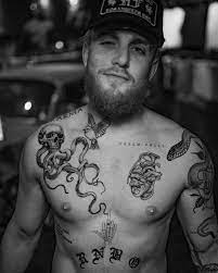 Pic.twitter.com/2pvevxh4xu — smolbeanhaylay (@smolbeanhaylay) may 6, 2021 @smolbeanhaylay but, jake's been having a great time with it all regardless. Jake Paul S Torso Tattoos