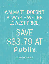Maybe you would like to learn more about one of these? Publix Walmart Comparison Is It Always Just About The Price