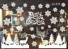 Adesivi natalizi per finestre con fiocchi di neve, babbo natale, pupazzo di neve, renne, decorazioni natalizie per finestre, 160 pezzi, adesivi per finestre in pvc per vetrine natalizie. Decorare Finestre Per Natale Foto Addobbi Idee Fai Da Te