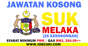 Boleh semak senarai agensi kerajaan melaka yang bersedia menawar perkhidmatan terbaik kepada rakyat negeri melaka. Jawatan Kosong Terbaru Di Pejabat Setiausaha Kerajaan Negeri Melaka 23 Ogos 2016 Jobcari Com Jawatan Kosong Terkini