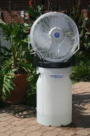 Our patented misting fan and misting system technology make us the #1 choice for your outdoor cooling needs. Versa Mist 18 Outdoor Misting Fan Misting Fan Outdoor Misting Fan Misting