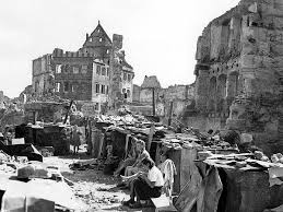 Postwar Nuremberg Life Amongst The Ruins 9 19 45 Nuremberg Air Raid Shelter Air Raid