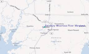 Salisbury Wicomoco River Maryland Tide Station Location Guide