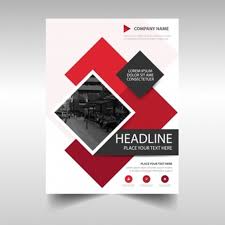 This flyer psd mockup has an amazing top view with front and back pages. Free Vector Yellow Corporate Annual Report Template