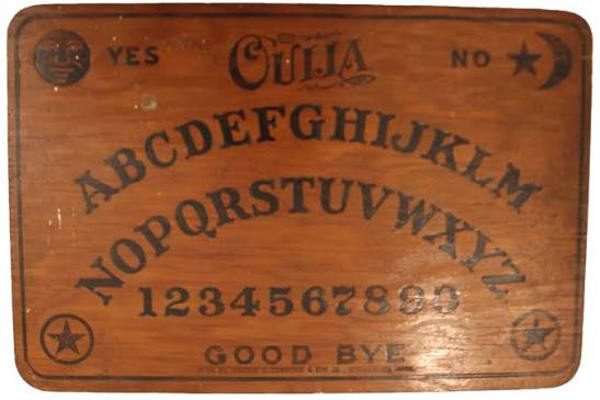 The most spookiest item in the Pope House collection is an ouija board!  Ouija boards date back to the 1890s and are still popular in US households.  Read more about it through