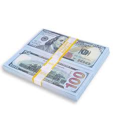 Amazon Com Prop Toy 10 000 100 Count Of 100 Dollar Bills Double Sided Banded Pretend Play Fake Real Grea 100 Dollar Bill Dollar Bill Pretend Play