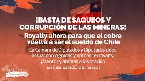 Es precisamente gracias a esa suma urgencia que se introdujeron en el proyecto disposiciones que no habían sido acordadas con los senadores que participaron del acuerdo, lo es precisamente gracias a esa invariabilidad de la regalía minera que el gobierno de piñera no podía aumentar el royalty. Clk7dv Kvnjr3m
