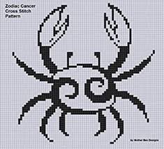 I intentionally removed the floss key from the patterns so that everyone's piece will be unique. Zodiac Cancer 2 Cross Stitch Pattern Ebook Designs Mother Bee Amazon In Kindle Store