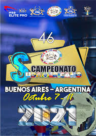 A partida acontece no dia 13/03/2021, as 21:30, horário de brasília. Afiche Sudamericano 2021 Argentina Ifbb