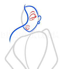 Use these images to quickly print coloring pages. How To Draw Jessica Rabbit Easy Coloring Page Trace Drawing