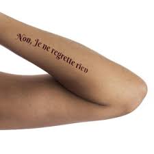 We all know that this word has a deep religious belief and it also has a lot of calming effects on the mind and body if chanted rightly at regular intervals. French Tattoos 62 Ideas Words And Sayings Snippets Of Paris