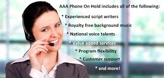 Three types of music are best for use with business messages on hold; On Hold Messages Samples Aaaphoneonhold Com
