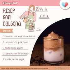 Resep Kopi Dalgona Kopi Kekinian Asal Korea Selatan Yang Patut Dicoba Resep Resep Kopi Resep Minuman