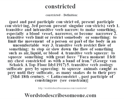 نتیجه جستجوی لغت [constricted] در گوگل