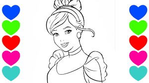 Jogos para colorir online e desenhos para imprimir e colorir. Pintar Desenho Da Mulan E Da Cinderela Colorindo Princesas Da Disney Youtube