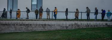 Nashville Voters Wait In Long Lines On First Day Of Early Voting Tennessee Lookout