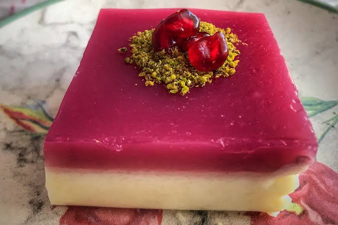 Pomegranate and Walnut Dessert